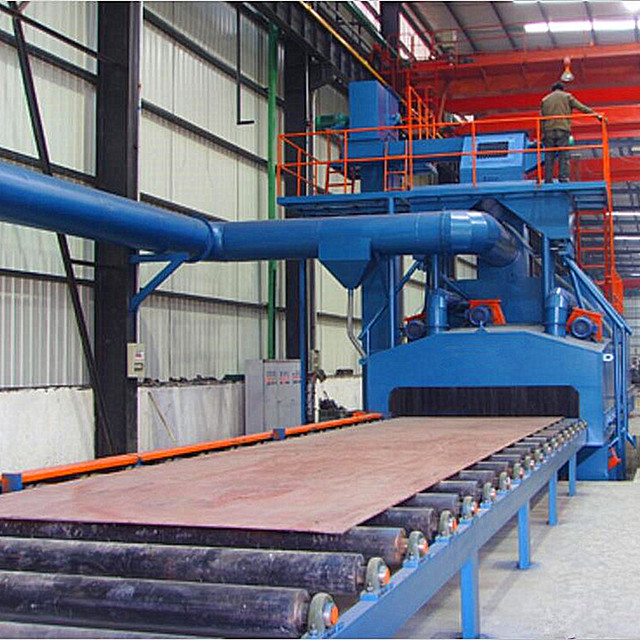 Roller Conveyor Shot Kuphulika Makina